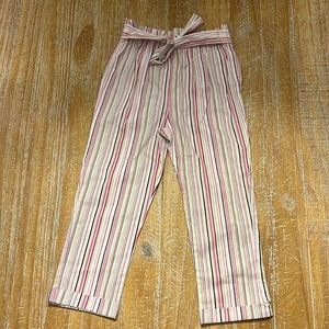 High-waisted Pinstripe Toddler Pants - Size 4T - New